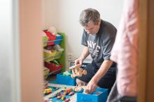 ...uklidit hračky, a můžeme jet zpátky do Brna