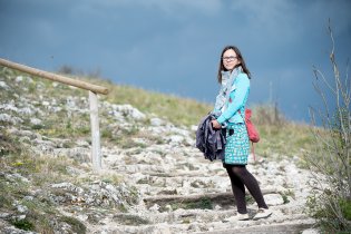 Pěkně jsme si zafotili, a ještě si užili výhled ze Svatého Kopečku - takových Gestalt konferencí klidně víc