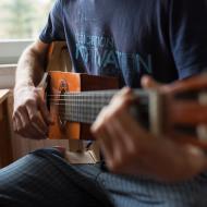 Zkouška "Silent guitar" domácí výroby