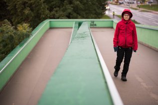 Zima nás trošku překvapila, i na rukavičky se dostalo
