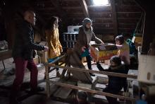 A teď už uděláme řetěz, a Betlém bude zase na rok na půdě, ano?