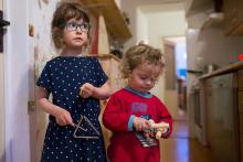 Dozvuky včerejšího koncertu, Verunka chce poslouchat první píseň z posledního alba Oborohu stále dokola :-)