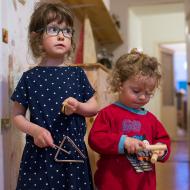 Dozvuky včerejšího koncertu, Verunka chce poslouchat první píseň z posledního alba Oborohu stále dokola :-)