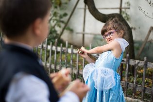 Správná emancipovaná princezna i mečem vládne