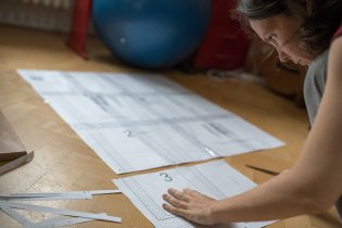 Soustředění nad střihem