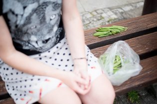 Jen co jsme se na Mint Marketu objevili, potkali jsme Zuzku s hráškem