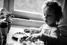 ... a našli jsme zdravé dítě s chutí k jídlu. Díky Bohu.