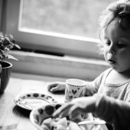 ... a našli jsme zdravé dítě s chutí k jídlu. Díky Bohu.