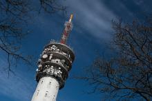 Koukáme na ten vysílač z Bystrce skoro každý den, ale naposledy jsme tu byli asi před deseti lety!