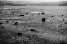 Nová sněhová rolba na přehradě své využití letos opět nenašla, tak třeba příště...