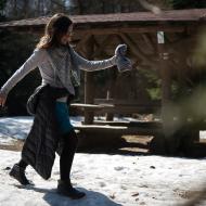 Vyrazili jsme za posledními zbytky sněhu, a našli - někde i víc, než by nám bylo milo