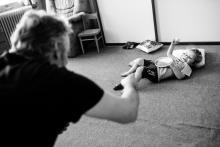 Sportování s dědou