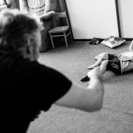 Sportování s dědou