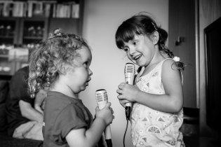 A po obědě vystoupení sourozeneckého dua