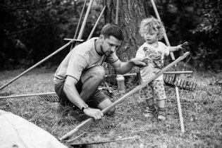 Radovánek prý bude příští rok taky kosit koniklecové louky