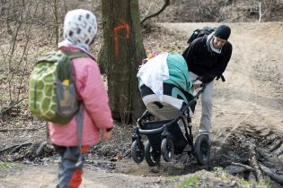 Na kočárek Firkon při off-road aktivitách nedáme dopustit