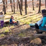 Vikyho první venkovní kojení - vedl si skvěle!