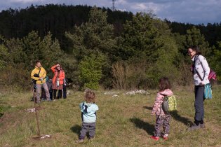 Toto setkání u Čebína rozhodně nebylo plánované