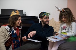 Třetí vánoce jsme si všichni užili náramně, tentokrát se strejdou Míšou a tetičkou Nathalie