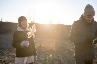 Protože jsme chtěli ukázat naší návštěve to nejlepší, co zde v Brně máme, vzali jsme je za slunečného odpoledne do lomu
