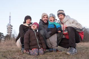 Vrcholové skupinové samospoušťové foto nesmělo chybět :-)