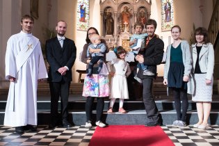 Křtiny jsme udělali v komorní sestavě