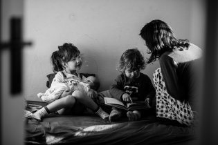 Ranní rodinná pohoda