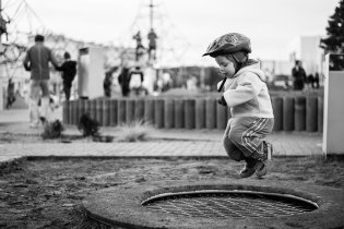 I mimořádně teplé odpoledne jsme strávili sportováním...