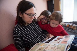 Dopolední rodinná pohoda s komiksovým příběhem