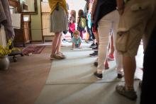 Prohlídka hradu z psí perspektivy