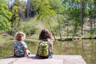 Ještě by to chtělo upravit trochu barvu vody v rybníčku, a idylka by neměla chybu
