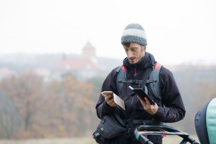Skryté příběhy nám tentokrát trochu pokazily technické problémy, aplikace nám odmítala uznat fyzickou přítomnost na staveništi