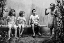 Cestou zpátky do Brna jsme stihli ještě jeden zahradní piknik u kamarádů v Praze