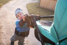 Tlačit kočárek je taková brnkačka, že si u toho můžu i hvízdat