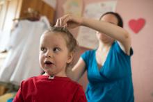 Radísek po dlouhé době svolil a nechal se učesat "na Kluse"