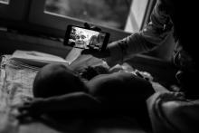 Seznámení s pradědou a prababičkou