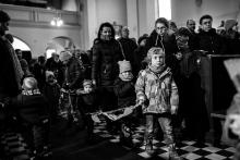 A druhý den ještě dobrodružnější cesta do kostela