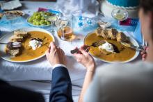 Svíčková ze seitanu je fajn, ale ta z masa má taky něco do sebe :-)