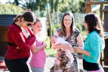 Na hřišti za sokolovnou v Křižanově bylo krásně, určitě jsme tam nebyli naposledy