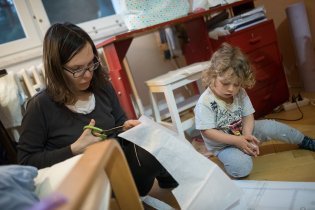 Aktuální situace vyvolala v Lence chuť něco pořádného ušít