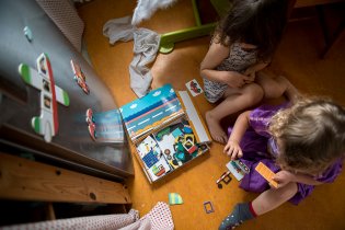 Backstage photo z přípravy naší první ledničkové animace