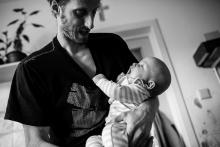 Vikoušku, drž se, ať nespadneš!