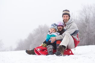 Hurá, sníh nám tady vydržel až do neděle!