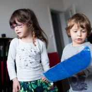 Z toho, že jsme přijeli do Prahy, měly děti druhé Vánoce