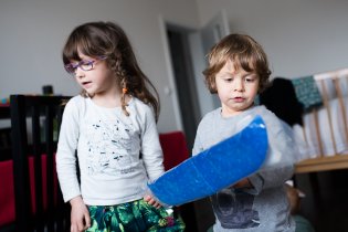 Z toho, že jsme přijeli do Prahy, měly děti druhé Vánoce