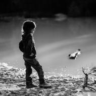 Ač to podle fotky nevypadá, v lomu Seč u Rudice bylo opravdu živo