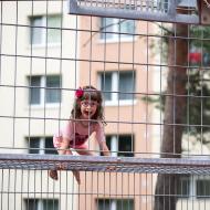 Divoké zvíře se nějakým nedopatřením dostalo na vnější stranu klece