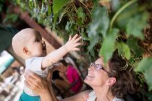 Na oběd jsme spolu stáhli i jednu nadšenou hlídačku :-)