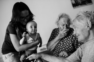 Viki se pradědovi Pepikovi moc líbil