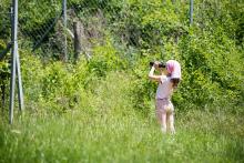 Pilně testujeme i půjčený dalekohled